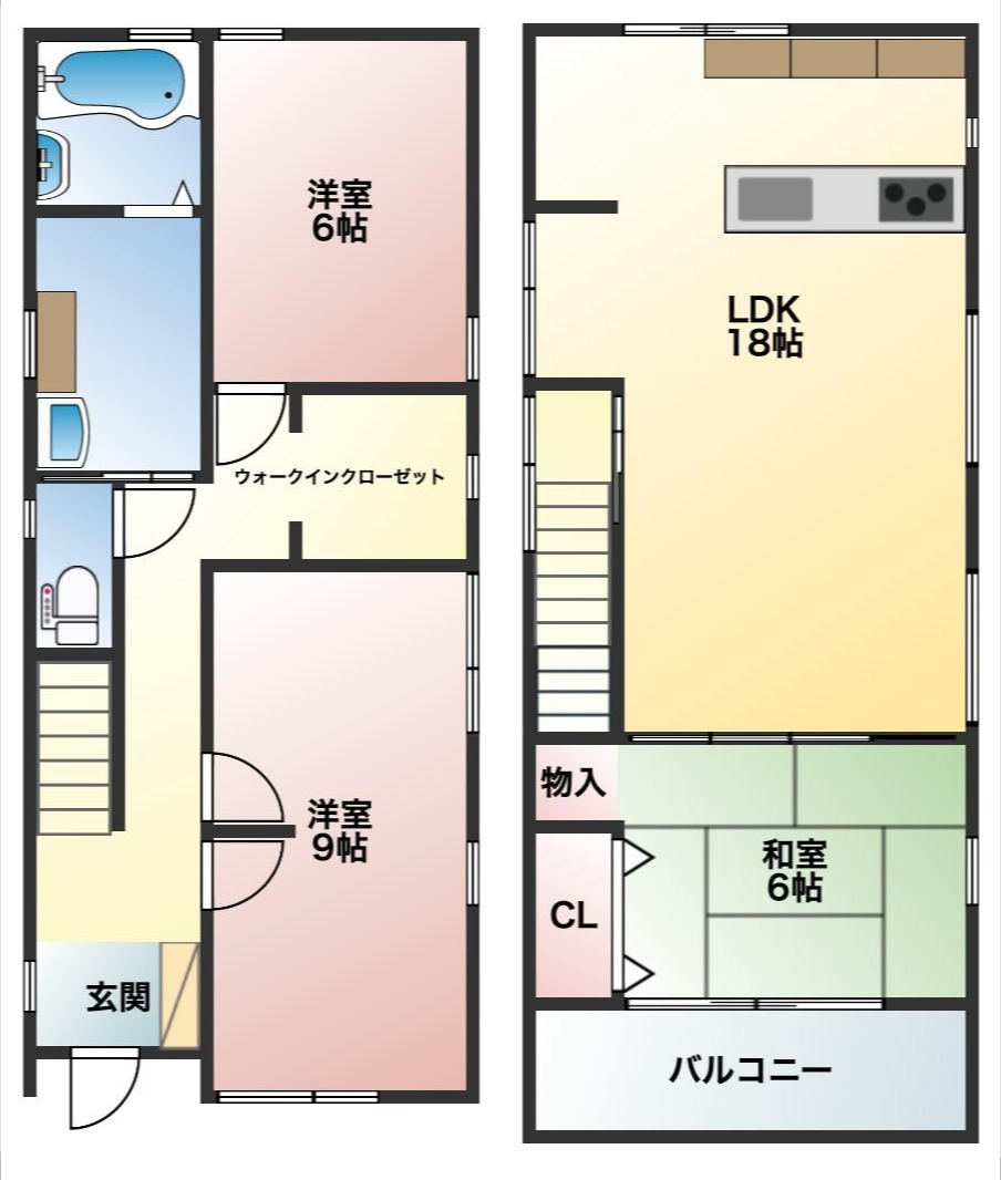 【中古戸建（オフィスHanako様施工）】新潟市江南区亀田向陽 3,180万円 画像2